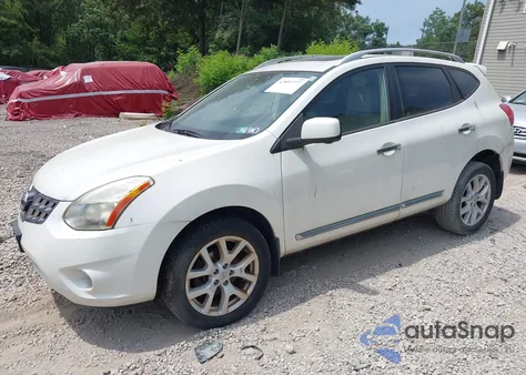 2012 Nissan Rogue Sv W/Sl Pkg из США, поврежденный, VIN JN8AS5MV5CW402913